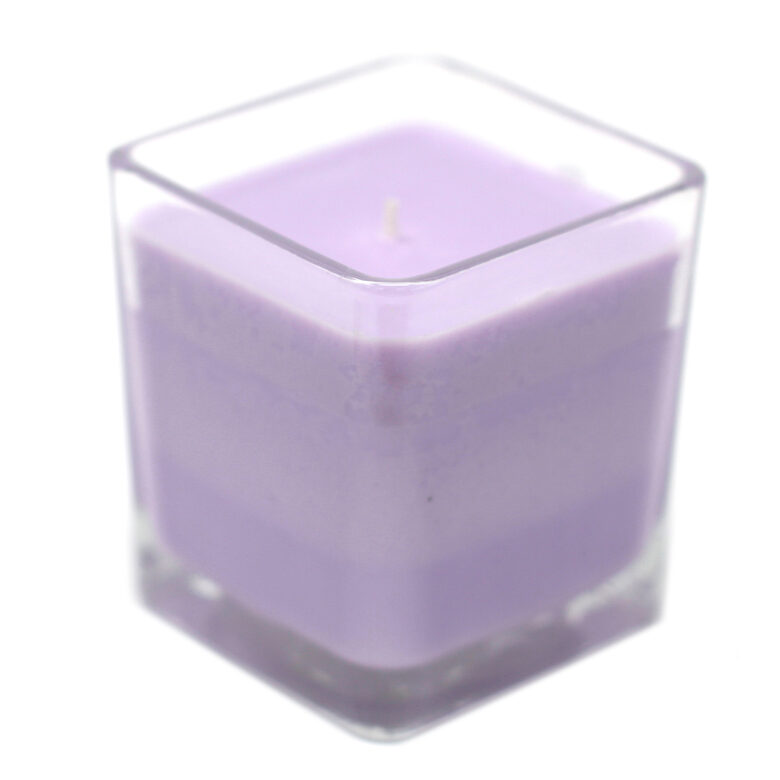 Soy wax candle "Lavender and Basil"
